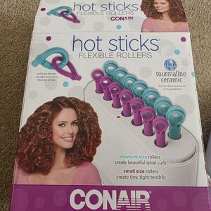 Hot Sticks Flexible Rollers - Purple and Blue New